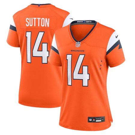 Women's Denver Broncos Courtland Sutton Nike Orange Mile High Collection Game Jersey